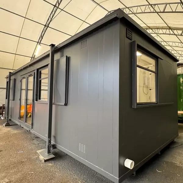 32x10 Custom Cabin House | Living / Kitchen, Bedroom