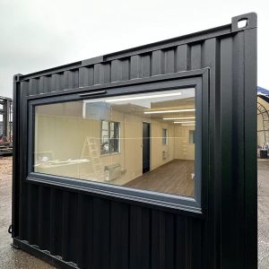 32x10ft Custom Office With Picture Window